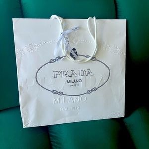 PRADA medium gift bag shopping bag